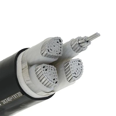 YJLV 0.6 / 1KV Dış Mekan Kullanımı LV Alüminyum XLPE Kablo UV Dayanıklı Zırhlı