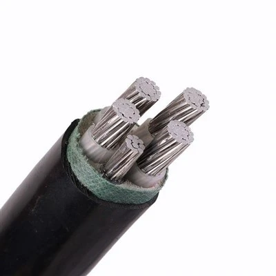 YJLV Güç İstasyonu MC Kablo Tek Çekirdekli Alüminyum Telli PVC XLPE Yalıtımlı Havai Paket Endüstriyel İnşaat